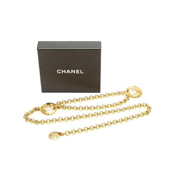 Pre Loved LuxUness Chanel Gold Chain Belt - Picture 5 of 7